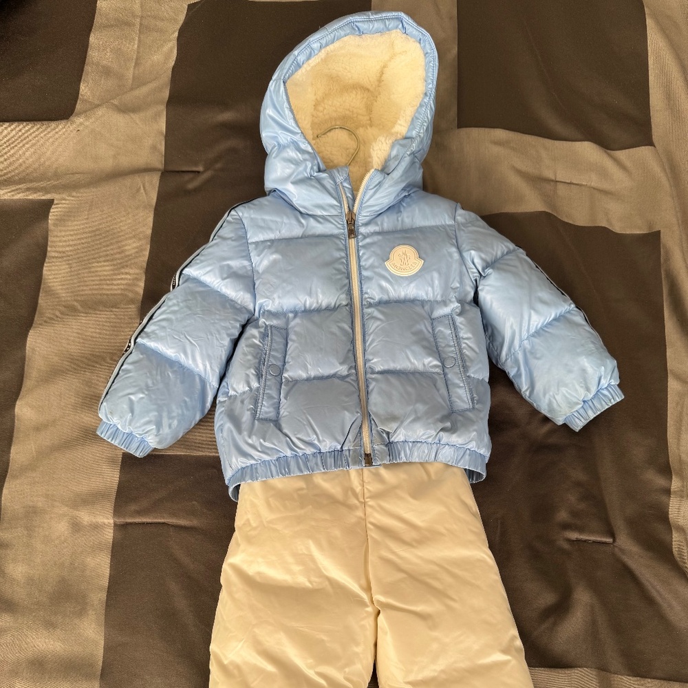 Moncler Snowsuit 12/18 months